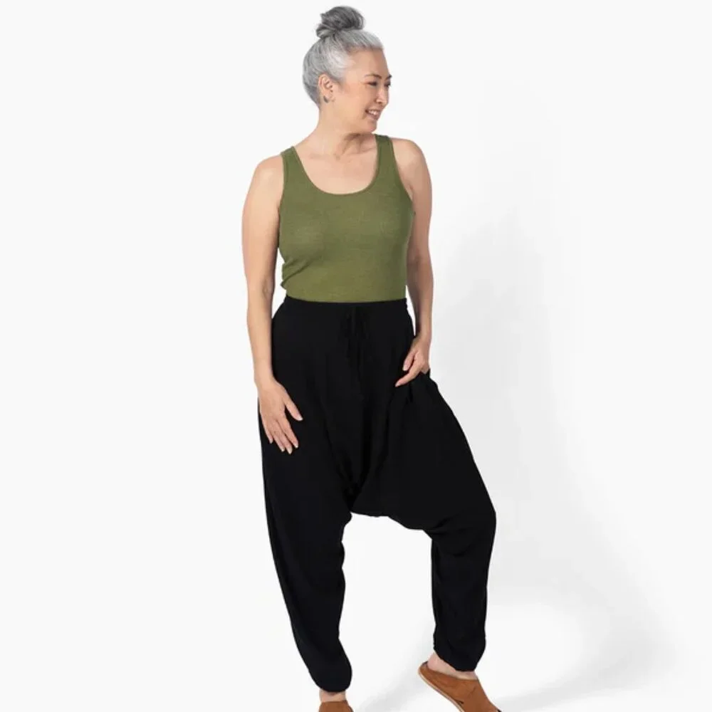 Black Bundle: Jumpsuit + Miami Jogger + Savannah Harem Pants - Picture 5 of 12